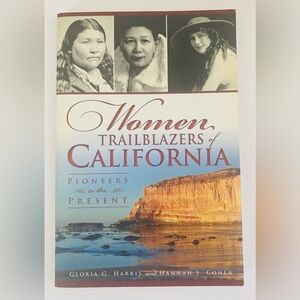 Women Trailblazers of California Paperback Book - Blue & Tan Cover